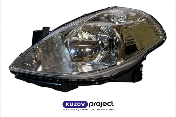 Фара под электрический корректор Nissan Tiida 2004-2010 левая (TYC / Тайвань)