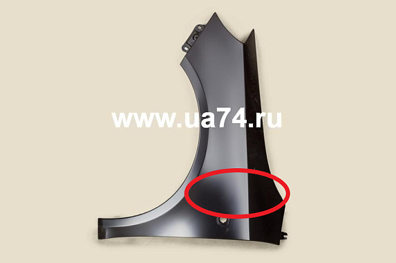 Крыло Skoda Fabia (5J) 2007-2013 Левое (Тайвань / Замятие) Дисконт 20%