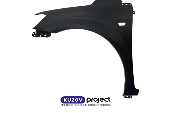 Крыло левое с отверстием под повторитель Chevrolet Aveo (T300) 2011-2015 (Тайвань)